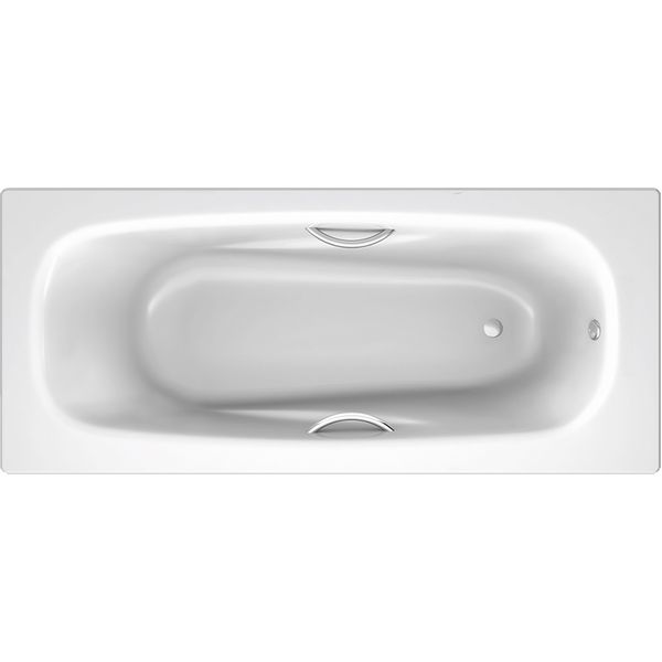 Ванна стальная BLB UNIVERSAL ANATOMICA 170*75 эмалированная толщ. 3.5 мм.c отв. под ручки