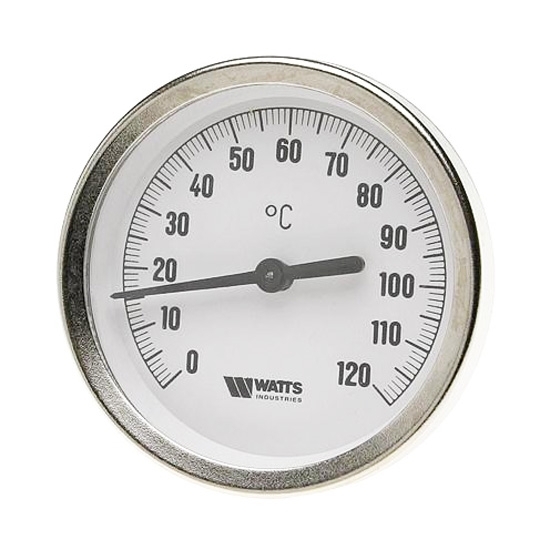 Термометр биметалл.    1/2".   63мм. 120 * T Watts
