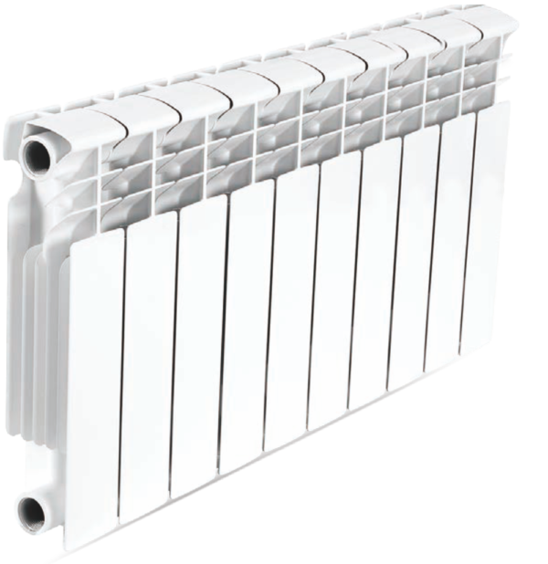 Радиаторы биметаллические FOSTER 350/80  (Серый квадрат)